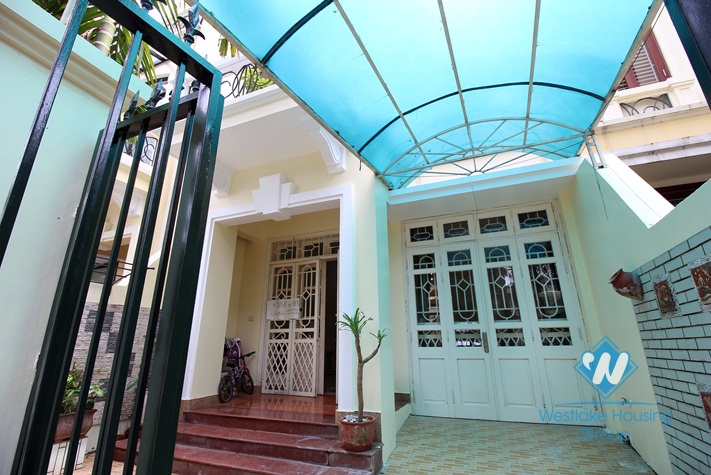 Lovely villa for rent in C block, Ciputra, Tay Ho, Hanoi